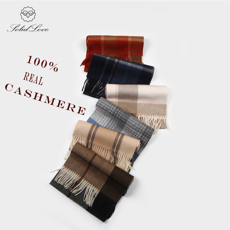 100% кашемировый шарф в клетку – обзор и цена Muffler Men Wool