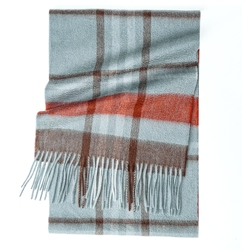 100% кашемировый шарф в клетку – обзор и цена Muffler Men Wool