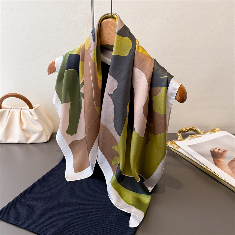 Новый женский квадратный плато – обзор и цена Scarf Silk Square