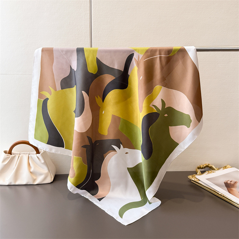 Новый женский квадратный плато – обзор и цена Scarf Silk Square