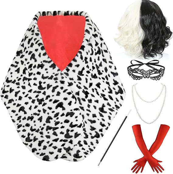 Костюм Крюэллы Девилл для женщ – обзор и цена Face Scarf Mask