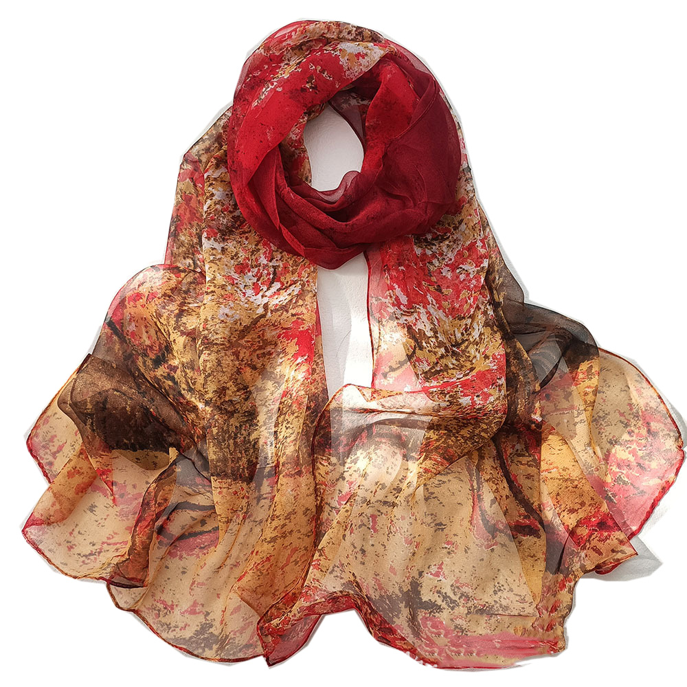 Новинка, модный шифоновый шелк – обзор и цена Face Scarf Mask