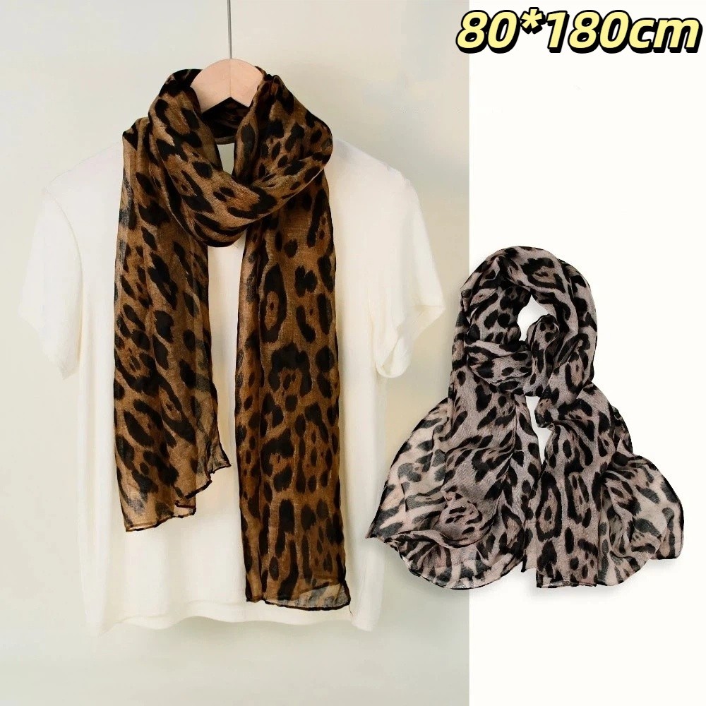 Новый мягкий шарф с леопардовы – обзор и цена Face Scarf Mask