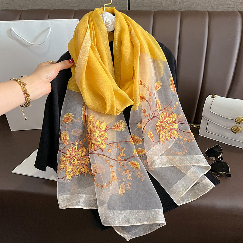 Весенне-летний однотонный шелк – обзор и цена Woven Scarf Blanket