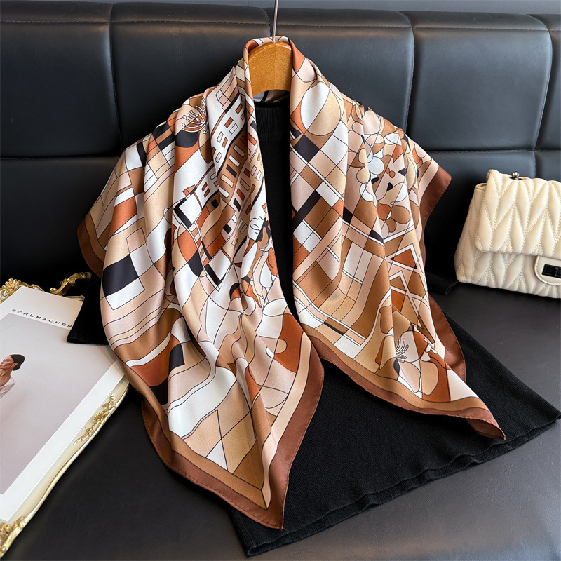 Новый квадратный шелковый плат – обзор и цена Scarf Silk Square